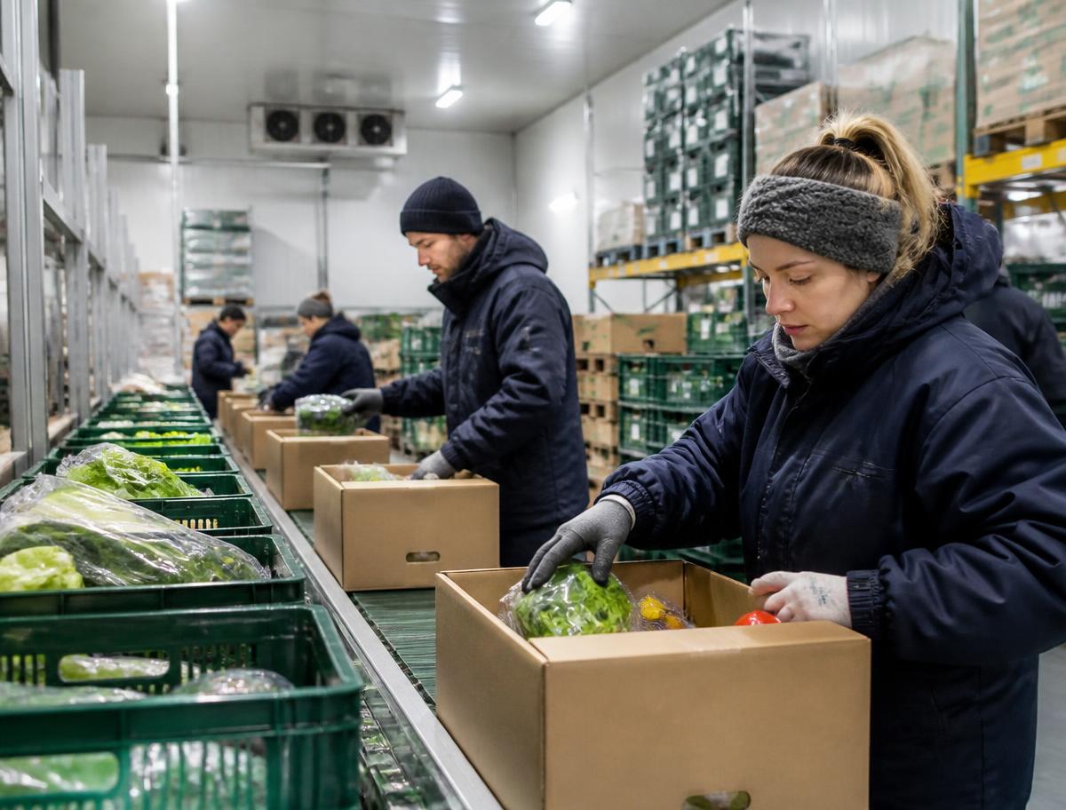 Fulfillment alimentaire en marque blanche